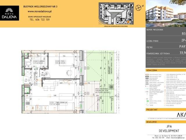 Mieszkanie 34m²