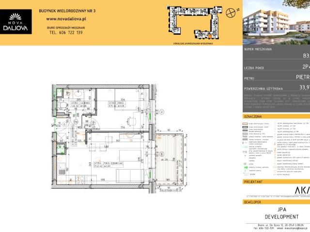 Mieszkanie 34m²