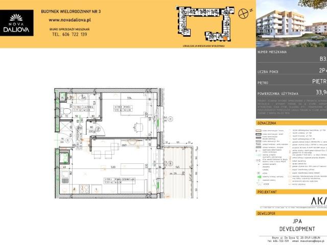 Mieszkanie 34m²