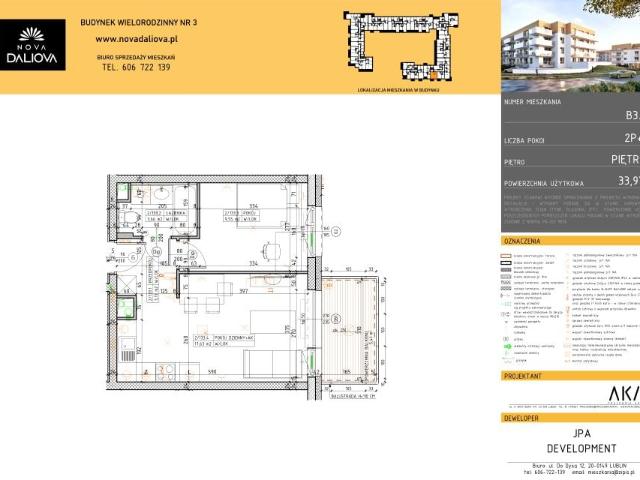 Mieszkanie 34m²