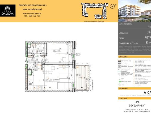 Mieszkanie 34m²