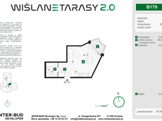 Mieszkanie 35,1m²
