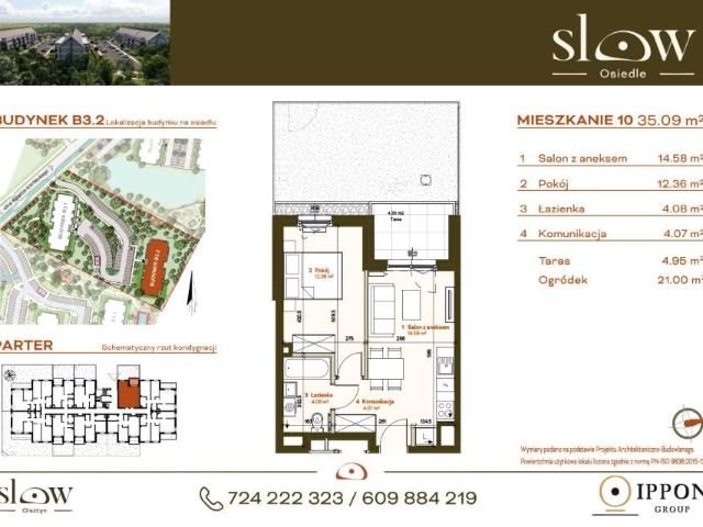 Mieszkanie 35,1m²