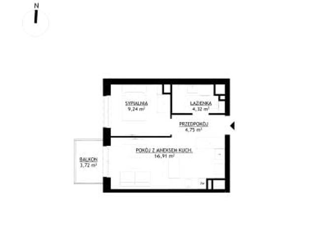 Mieszkanie 35,2m²
