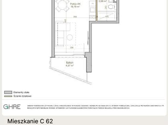 Mieszkanie 35,2m²