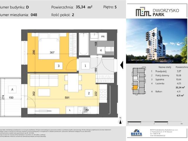 Mieszkanie 35,3m²