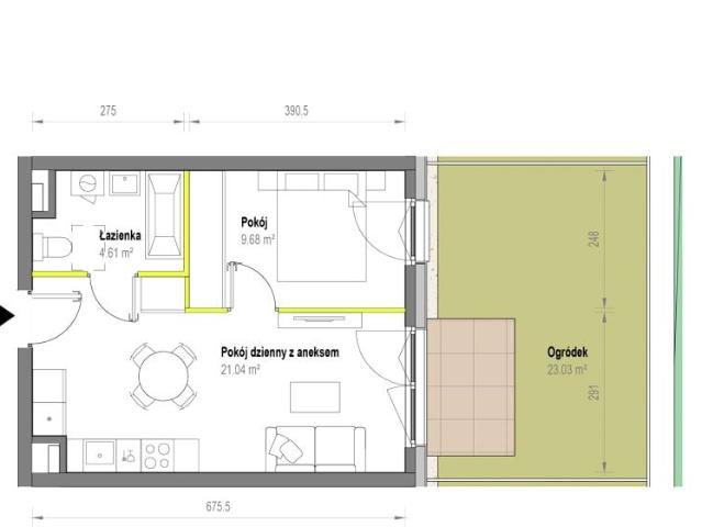 Mieszkanie 35,3m²