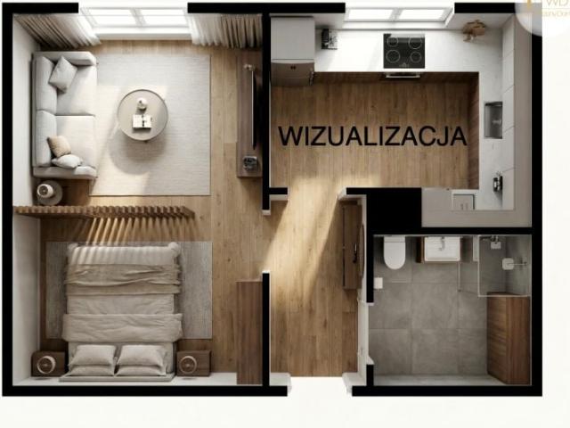 Mieszkanie 35,40 m², Chorzów