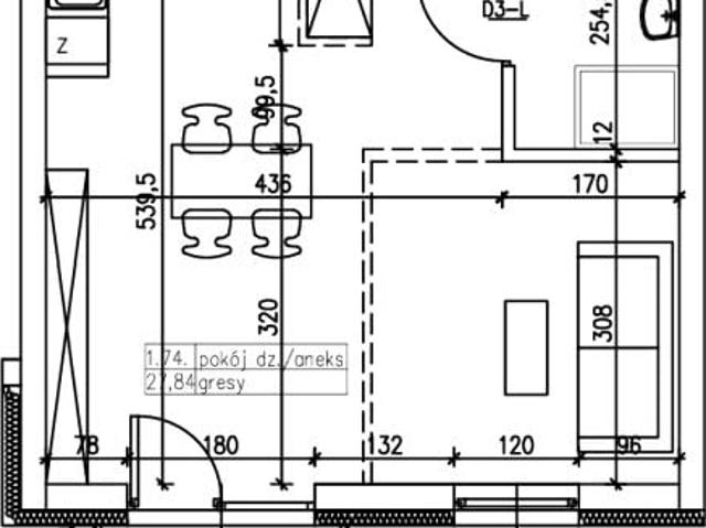 Mieszkanie 35,4m²