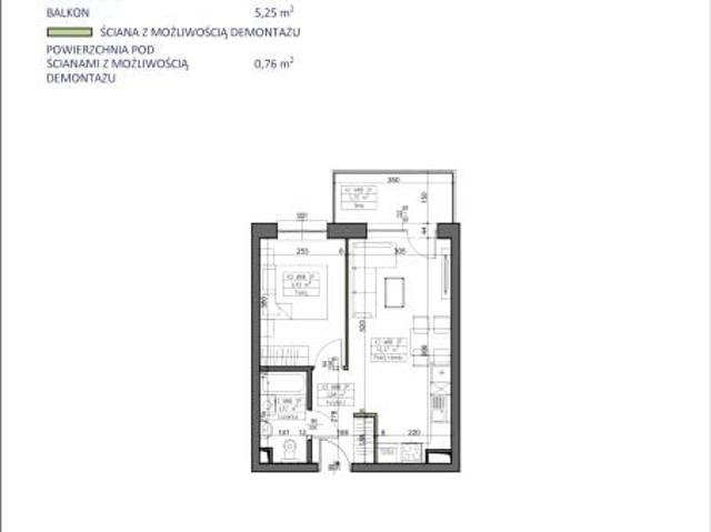 Mieszkanie 35,4m²