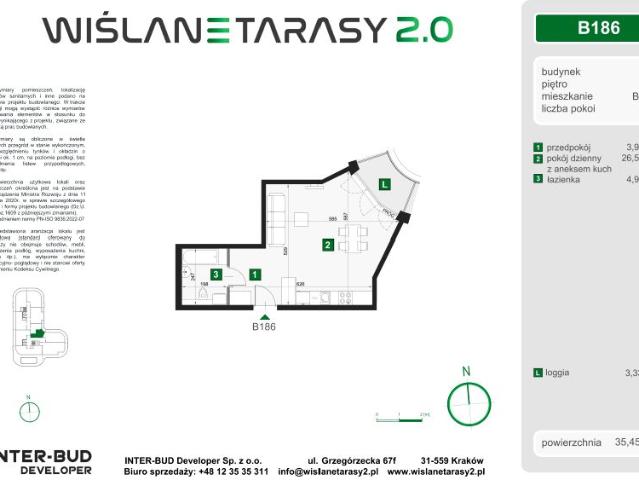 Mieszkanie 35,5m²