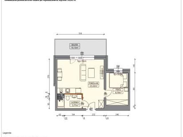 Mieszkanie 35,5m²