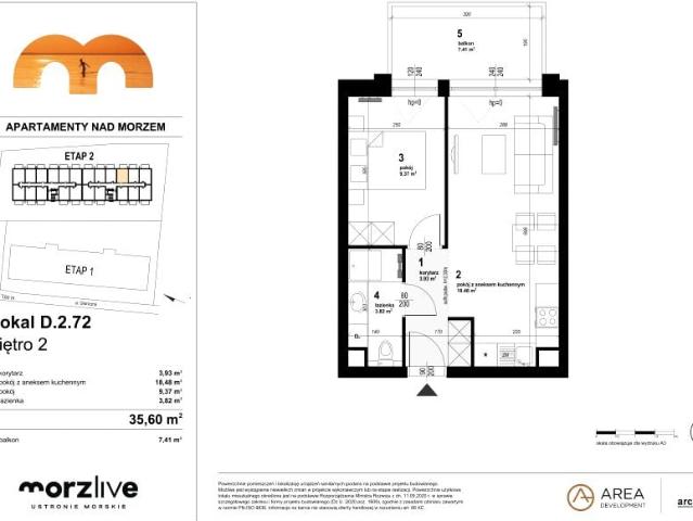 Mieszkanie 35,6m²