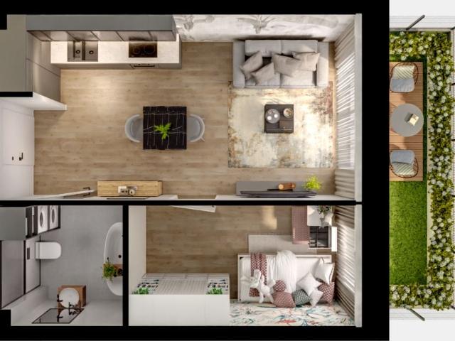 Mieszkanie 35,6m²