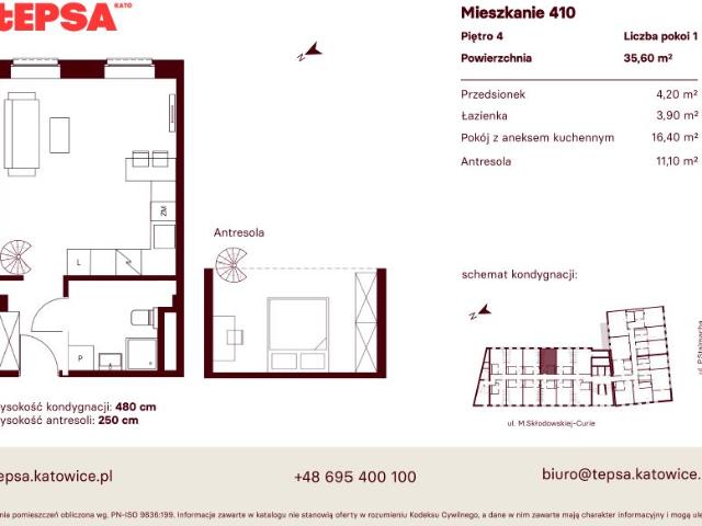 Mieszkanie 35,6m²