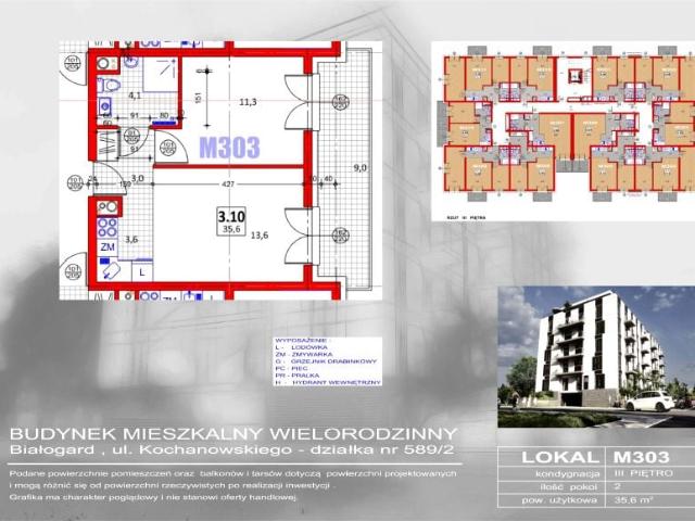 Mieszkanie 35,8m²
