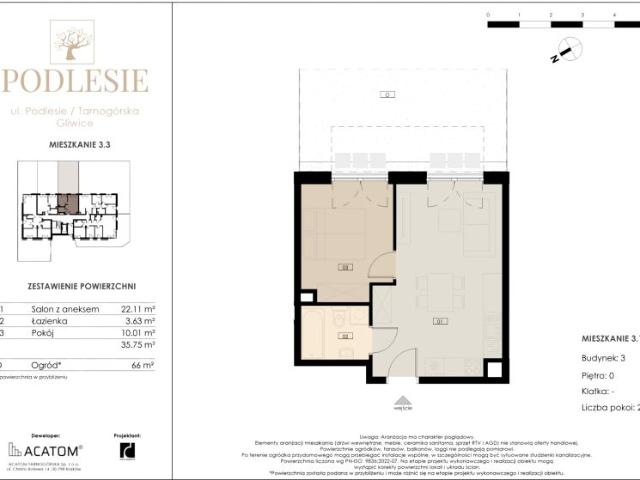 Mieszkanie 35,8m²