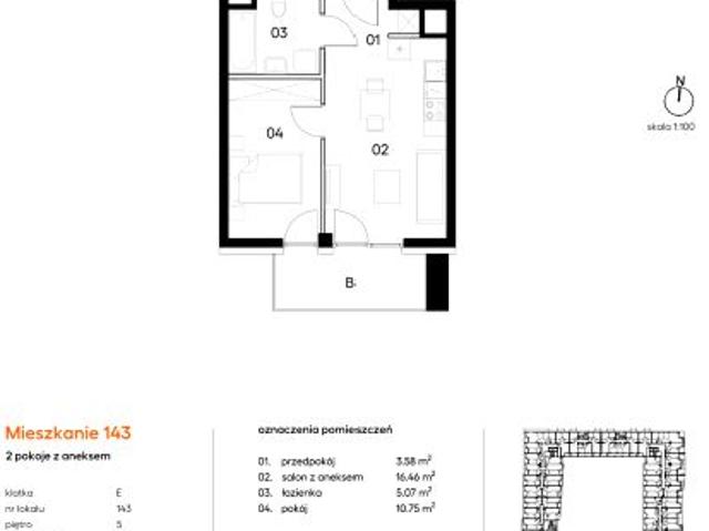 Mieszkanie 35,9m²