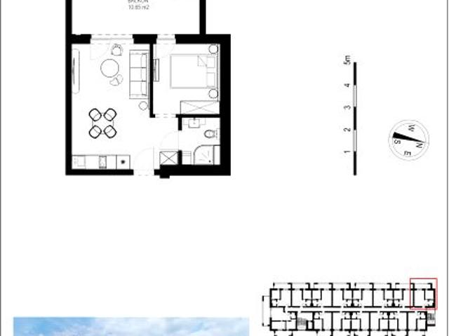 Mieszkanie 35,9m²