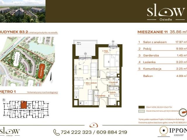 Mieszkanie 35,9m²