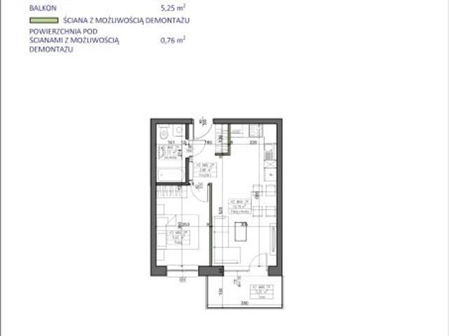 Mieszkanie 35,9m²
