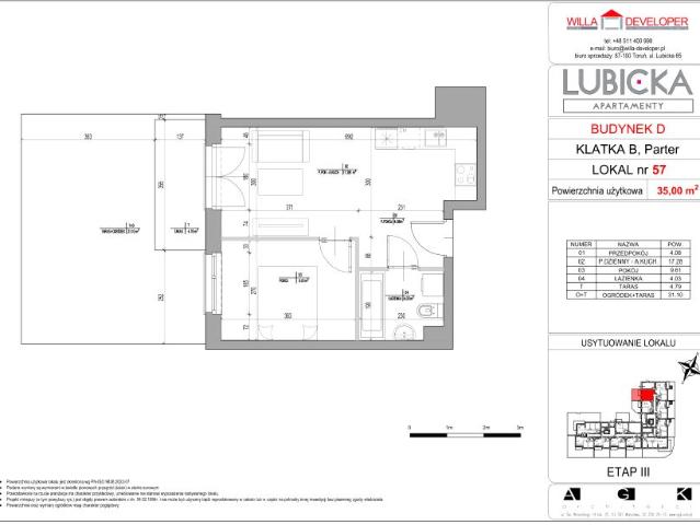 Mieszkanie 35m²