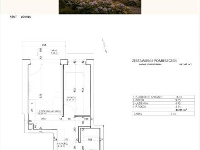 Mieszkanie 35m²