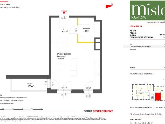 Mieszkanie 35m²