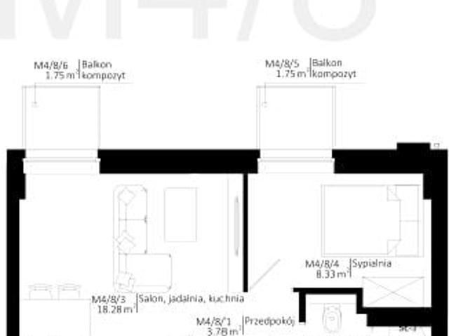 Mieszkanie 35m²