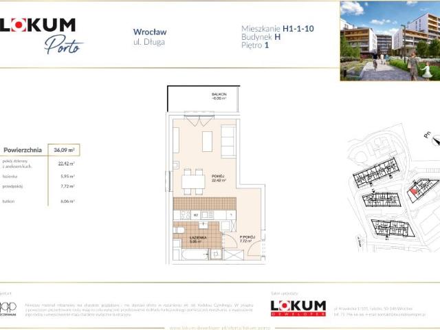 Mieszkanie 36,1m²