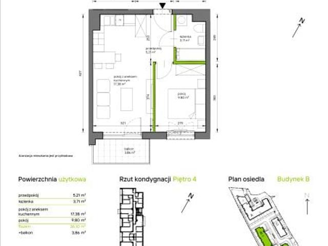 Mieszkanie 36m²