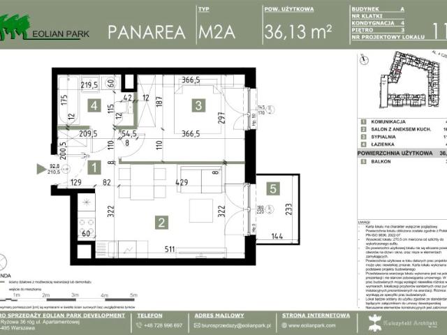 Mieszkanie 36,1m²