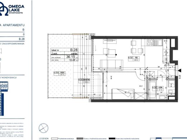 Mieszkanie 36,2m²