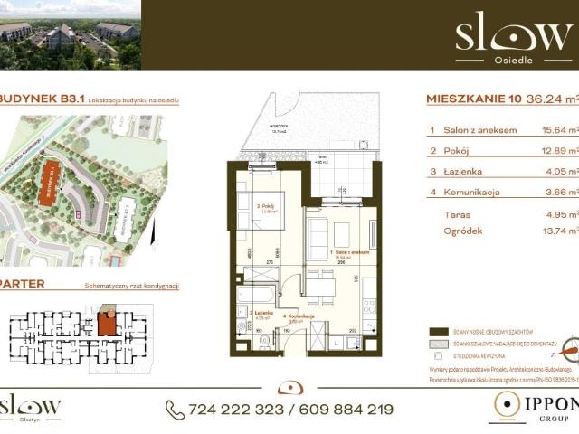 Mieszkanie 36,2m²