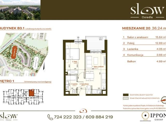 Mieszkanie 36,2m²