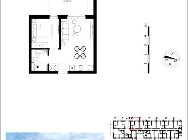 Mieszkanie 36,3m²
