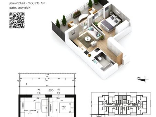 Mieszkanie 36,3m²