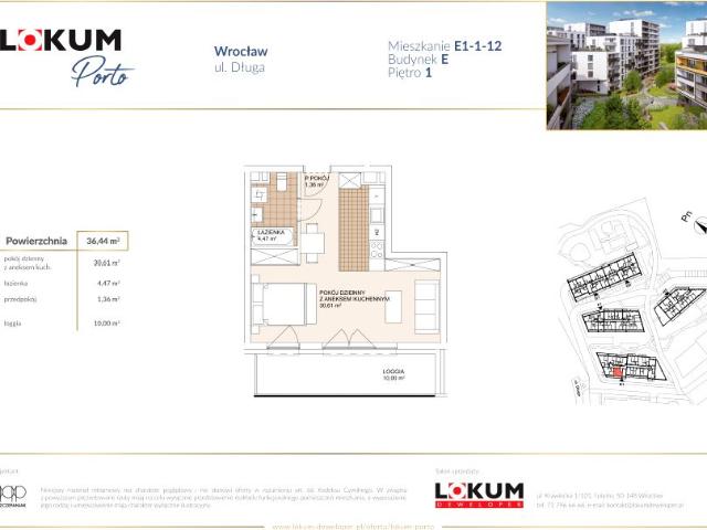 Mieszkanie 36,4m²