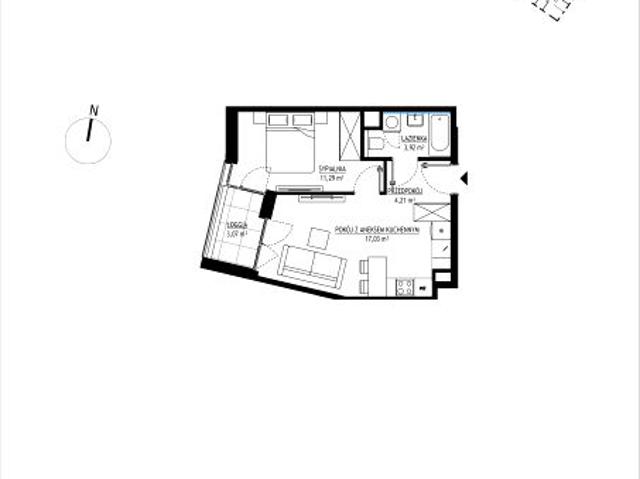 Mieszkanie 36,5m²