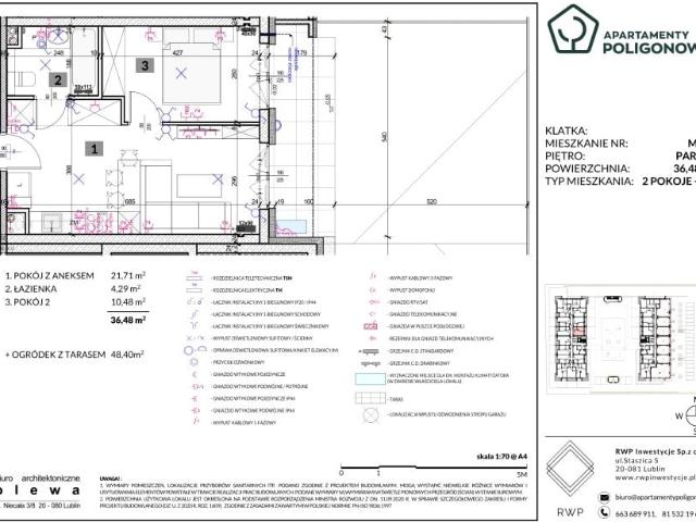 Mieszkanie 36,5m²