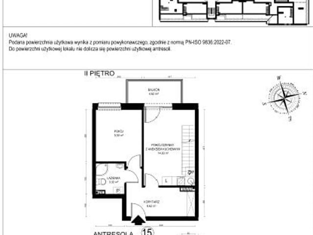 Mieszkanie 36,5m²