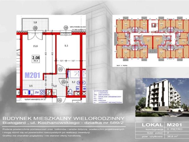 Mieszkanie 36,9m²