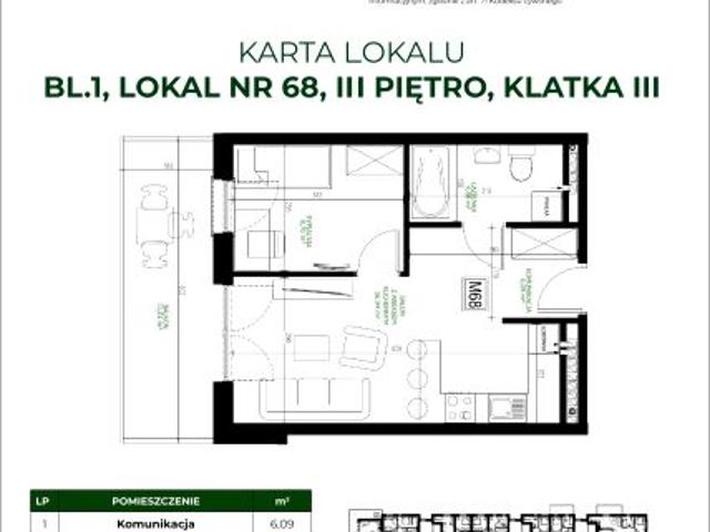 Mieszkanie 36,6m²