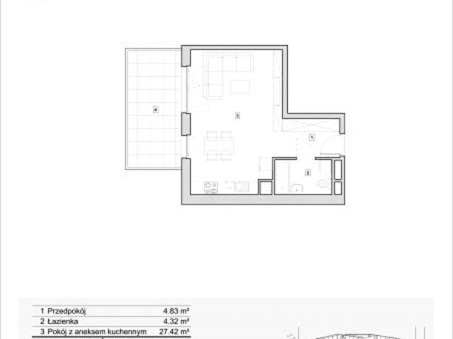 Mieszkanie 36,6m²