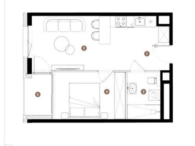 Mieszkanie 36,8m²