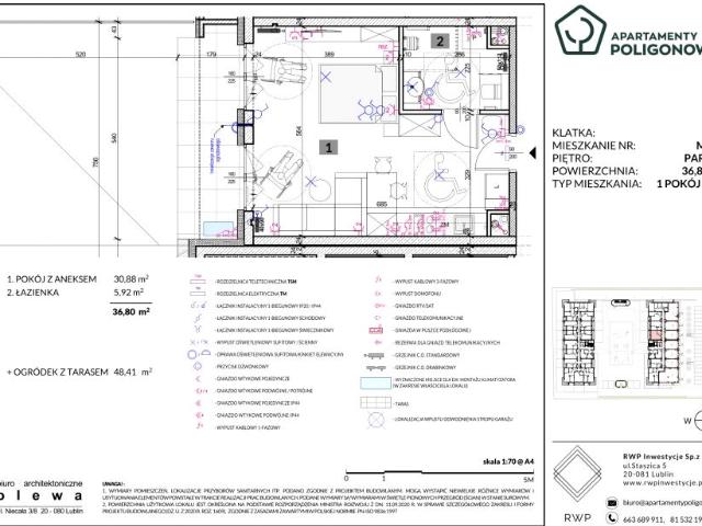 Mieszkanie 36,8m²