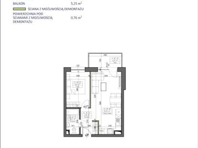 Mieszkanie 36,8m²