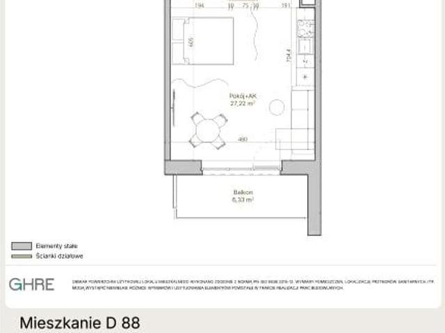 Mieszkanie 36,9m²
