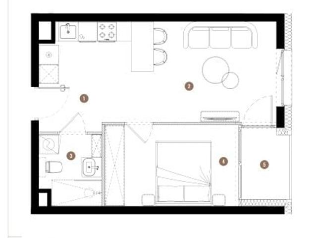 Mieszkanie 36,9m²