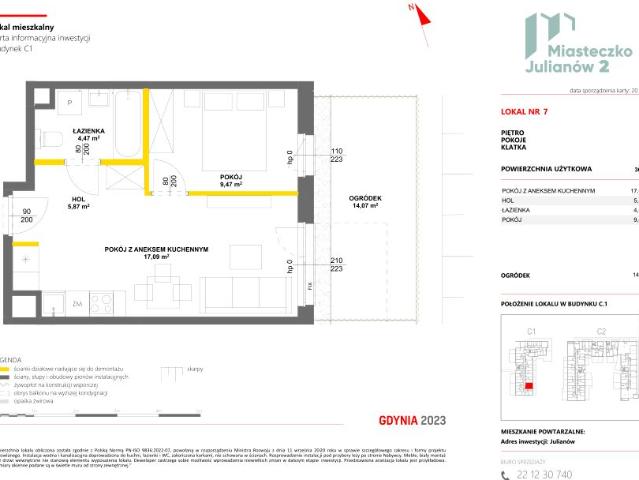 Mieszkanie 36,9m²